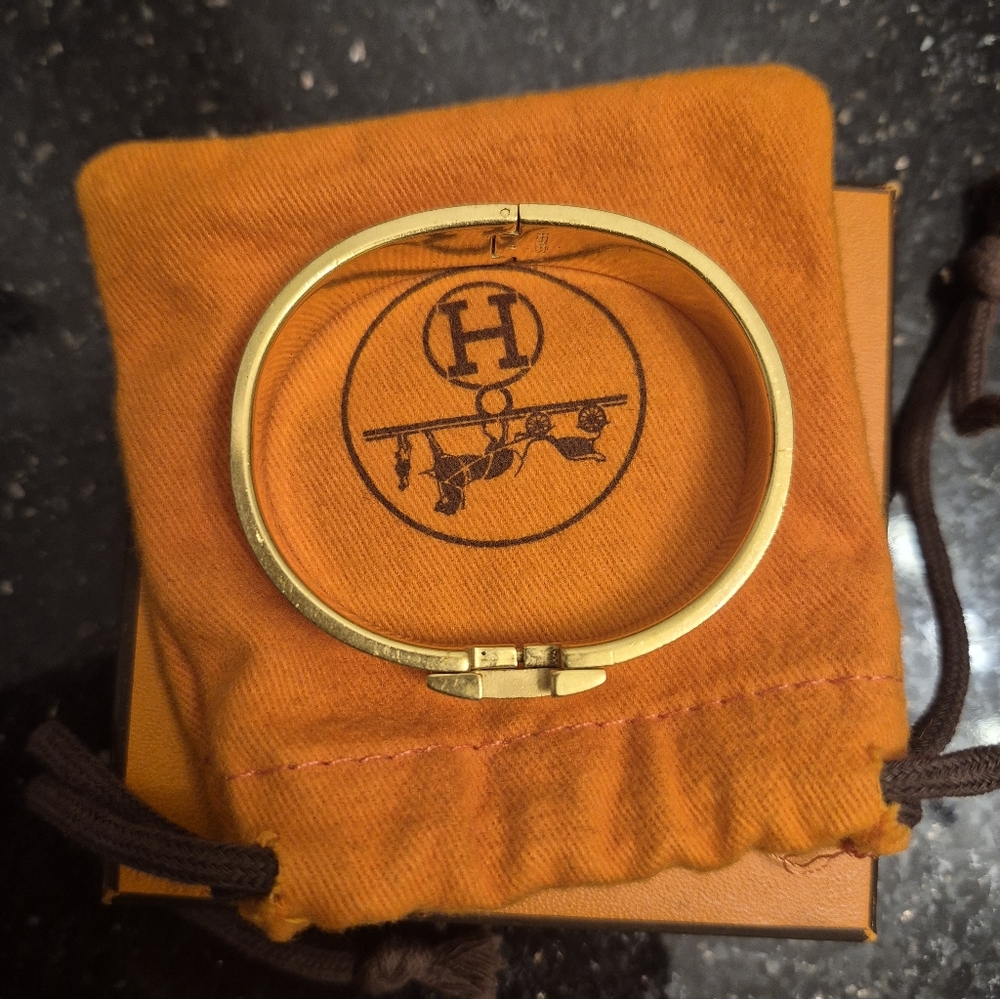 Hermes Clic H pink With Gold Hardware PM